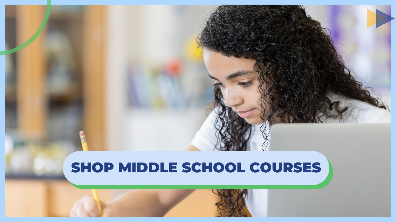 shop online middle school courses